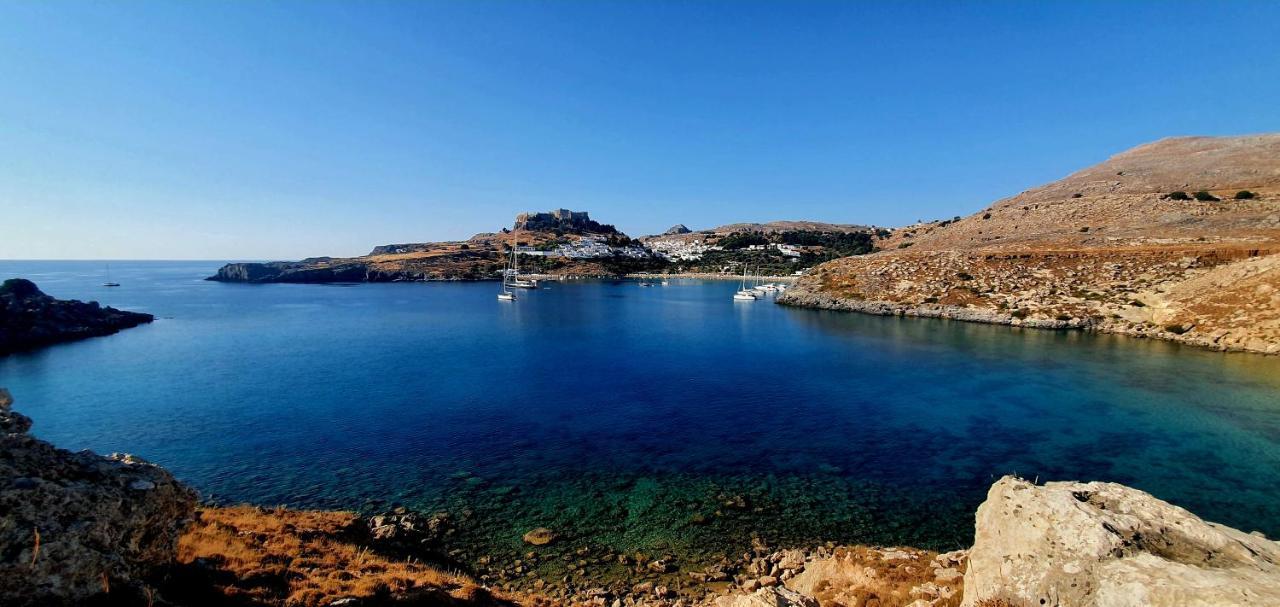 The Olive Tree Villa Lindos Екстериор снимка